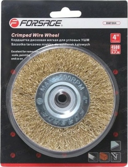 Picture of Forsage Szczotka ktowa tarczowa mikka do szlifierek 150mm