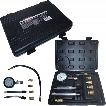 Attēls no Forsage Tester kompresji silnika benzynowego 8el. (0-21Bar, M10-M18)