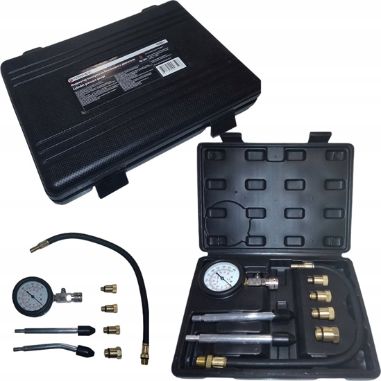 Picture of Forsage Tester kompresji silnika benzynowego 8el. (0-21Bar, M10-M18)