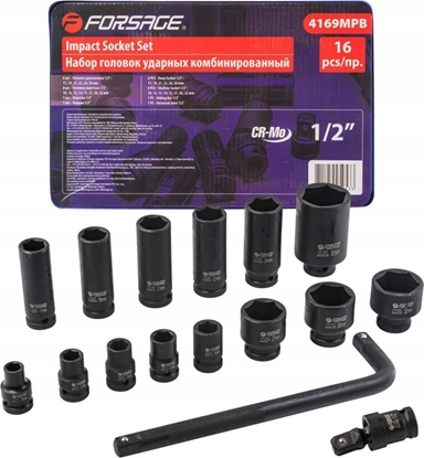 Attēls no Forsage Tester przewodu cieczy dysz silników diesel systemu Common Raill z Kompletem adaptorów w walizce