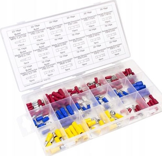Picture of Forsage Zestaw konektorów samochodowych 120 el. Konektory