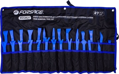 Attēls no Forsage Zestaw narzdzi do demontau spinek tap icerki 27 el