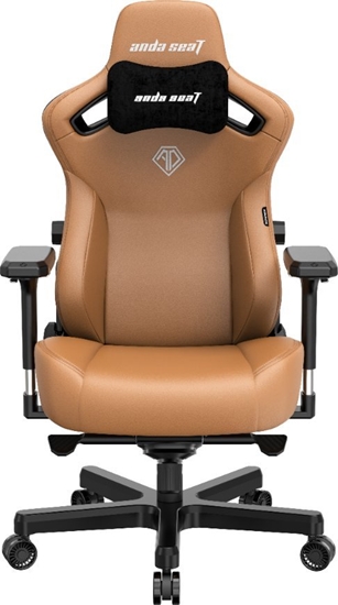 Изображение Fotel Anda Seat Fotel gamingowy skórzany Anda Seat Kaiser 3 XL brzowy obrotowy