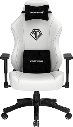 Изображение Fotel Anda Seat Fotel gamingowy skórzany Anda Seat Phantom 3 L biay obrotowy