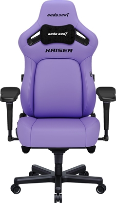 Picture of Fotel gamingowy Kaiser 4 L Anda Seat skórzany purpurowy
