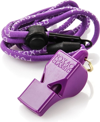 Attēls no Fox40 Gwizdek ze sznurkiem Fox 40 Classic fioletowy (38006)