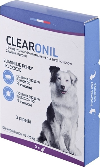 Picture of Francodex CLEARONIL dla rednich psów (10-20 kg) - 134 mg x 3
