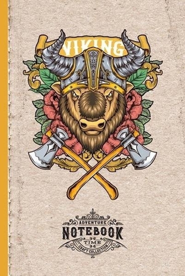 Picture of Fresh Notatnik ozdobny 143x210/64K kratka Bizon Wiking