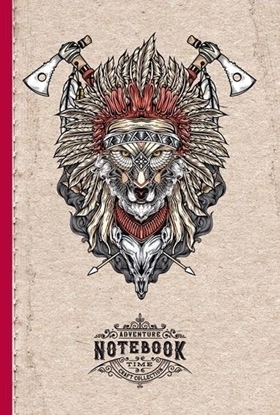 Attēls no Fresh Notatnik ozdobny 143x210/64K kratka Wilk Indianin