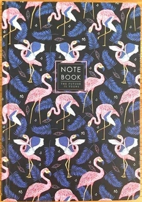 Изображение Fresh Notatnik ozdobny A5/64K kratka TW Flamingi