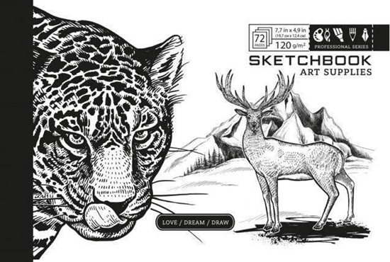 Picture of Fresh Szkicownik 197x124/72K 100g TW tektura FRESH