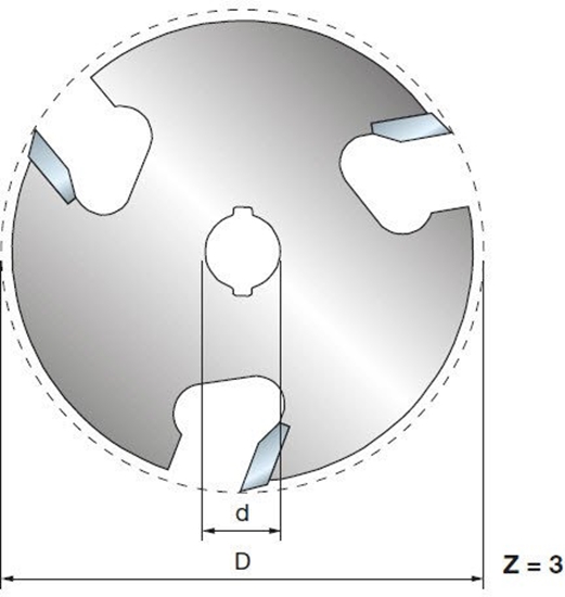 Picture of Frez 56-11208P 50,8X6,4X8,0-3