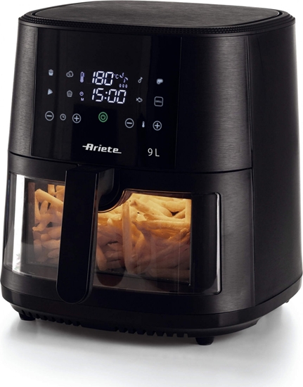 Изображение Frytkownica Ariete Ariete 4630/00 Pojedyczy 9 l Autonomiczny 1500 W Frytkownica na gorce powietrze Czarny