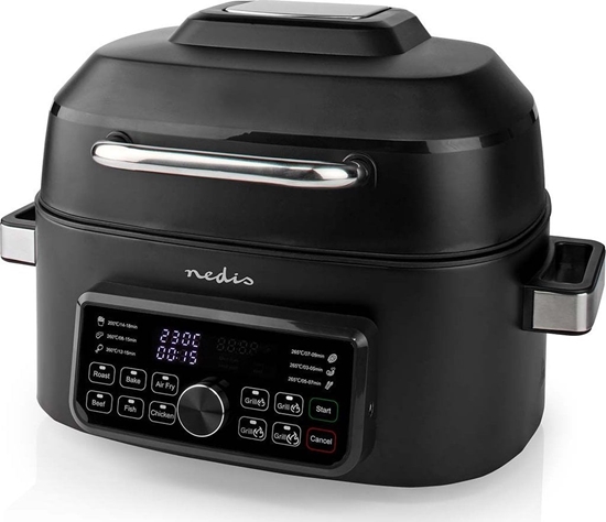 Picture of Frytkownica beztuszczowa Nedis Nedis KAAFG600BK frytkownica Pojedyczy 6 l Autonomiczny 1660 W Frytkownica na gorce powietrze Czarny