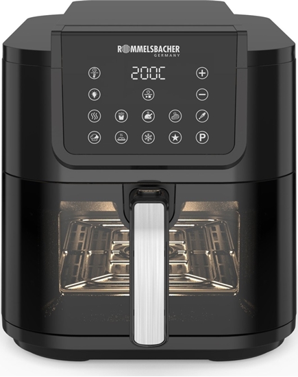 Picture of Frytkownica beztuszczowa Rommelsbacher Rommelsbacher hot air fryer FRH 1700 XXL (black, 1,700 watts)