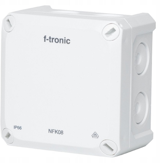 Picture of F-TRONIC Membrandåse 85x85x54mm IP66 hvid