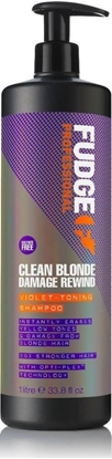 Picture of Fudge  FUDGE_Clean Blonde Damage Rewind Violet-Toning Shampoo regenerujcy i tonujcy szampon do wosów blond 1L