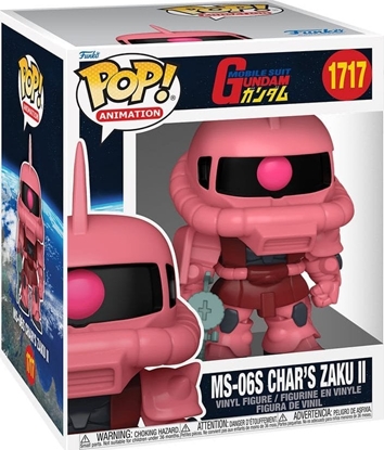 Picture of Funko POP Super 6" Mobile Suit Gundam 1717 MS-06S Char's Zaku II