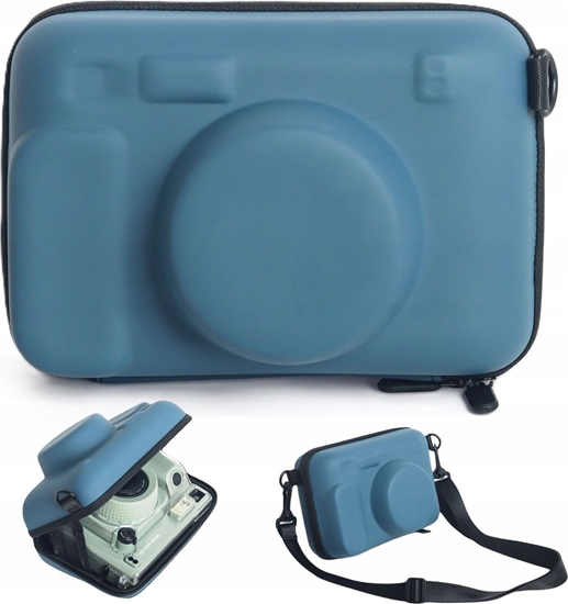 Picture of Futera Etui Pokrowiec Hard Case Osona Do Fuji Fujifilm Instax Wide 400 / Niebieski