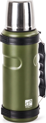 Picture of G21 G21 drinking thermos, 1000 ml, khaki green with handle