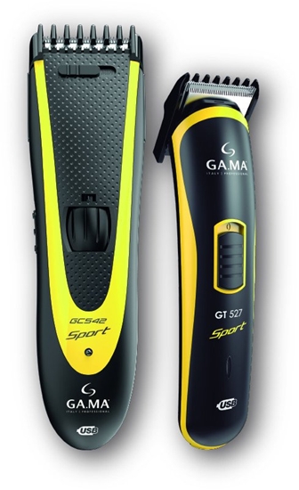 Picture of GA.MA GC542 + GT527  0.8-24 mm  melna/dzeltena - Matu griezamas masinas komplekts