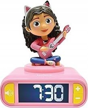 Изображение Gabby Gabbys Dollhouse Night Light Alarm Clock with Sounds