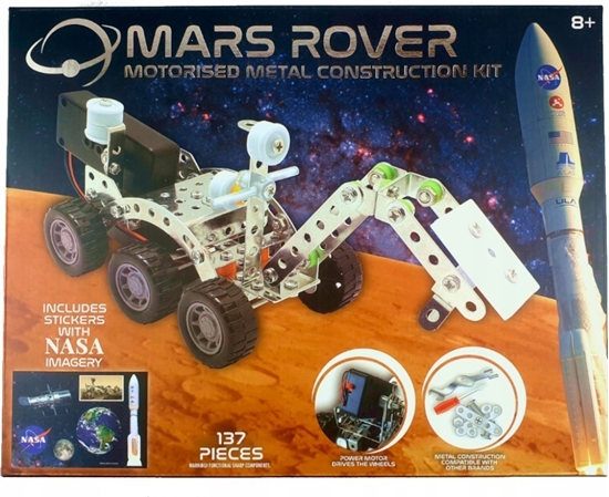 Изображение galeria NASA metalowy konstruktor z silnikiem 03120