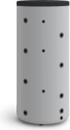 Attēls no Galmet Zbiornik buforowy SG czarny 800L, rozbieralna mikka pianka poliuretanowa 100mm, skay (70-800600)