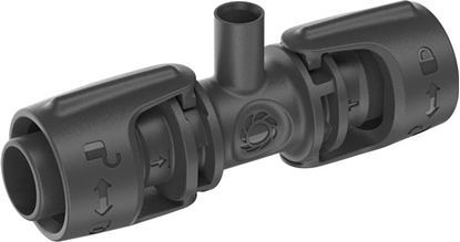 Picture of Gardena Gardena 13206-20, Joint connector, Drip irrigation system, Plastic, Black, 13 mm, 1 pc(s)