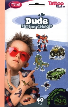 Attēls no Gazelo TYTOO TATUAE NAKLEJKI DUDES