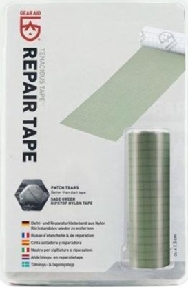 Attēls no Gear Aid GearAid Tenacious Tape Repair Tape Green Nylon
