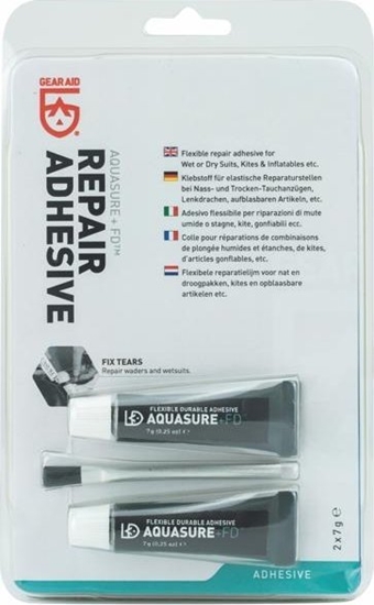 Изображение Gear Aid Zestaw naprawczy Aquasure® Repair Kit AQUASURE+FD 2x 7g (11146-013)