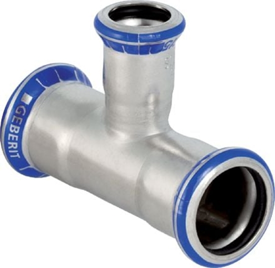 Изображение Geberit Trójnik redukcyjny Mapress Edelstahl 35 x 15 x 35mm (31212)