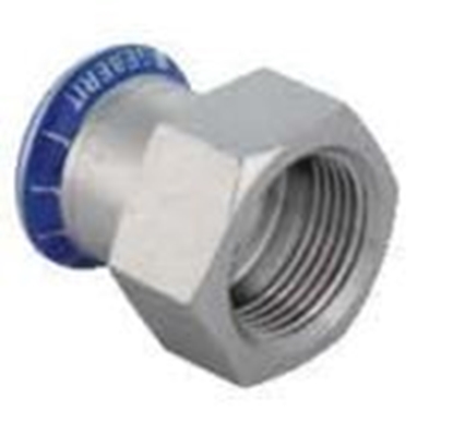 Изображение Geberit Zczka Mapress Edelstahl przejciowa z gwintem wewntrznym DN 32/25 (31820)