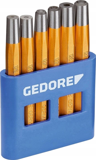 Picture of GEDORE Rivet Puller and Head Setter Set 6-pieces