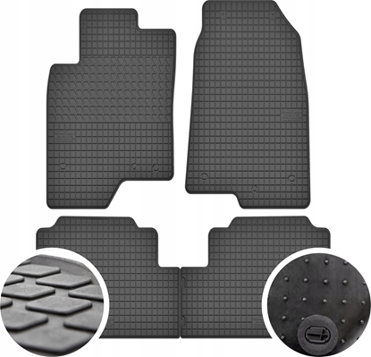 Attēls no GeyerHosaja Dywaniki gumowe do Chevrolet Captiva