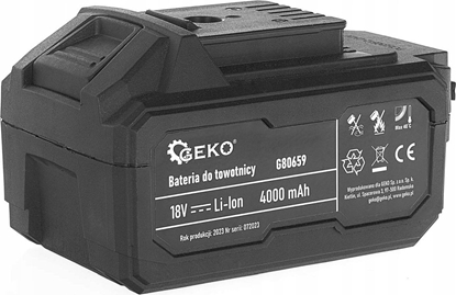 Attēls no Geko Bateria do towotnicy G80657  4.0Ah 18V (5)
