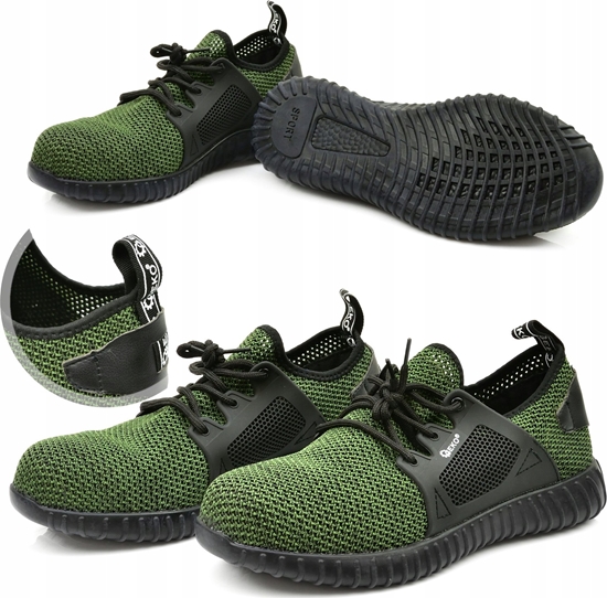 Изображение Geko Buty ochronne model nr 10 zielone S1P - r. 41 (5)