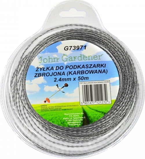 Picture of Geko YKA DO PODKASZARKI ZBROJONA(KARBOWANA) 2,4MMX50M(40) G73971 GEKO