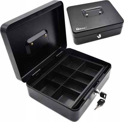 Picture of Geko Kasetka na pienidze 250x200x90mm na kluczyk (10)