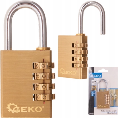 Picture of Geko Kódka mosina na szyfr 38mm (4 cyfry) (9/108)