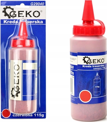 Изображение Geko Kreda traserska czerwona 115g