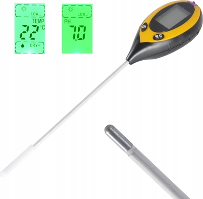 Изображение Geko Kwasomierz- Miernik pH gleby, temperatury i owietlenia (35)