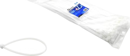 Picture of Geko Opaski zaciskowe nylonowe biae 450x4.8mm UV 100szt.(100)