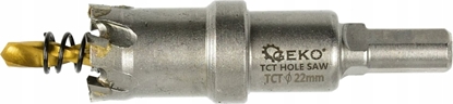 Picture of Geko Otwornica widiowa - koronka do metalu 22mm z wiertem tytanowym (100)