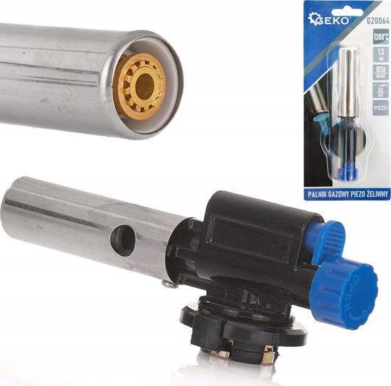 Picture of Geko Palnik gazowy Piezo eliwny (100)
