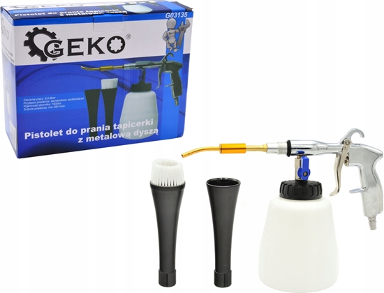 Изображение Geko Pistolet do prania tapicerki z metalow dysz (10)