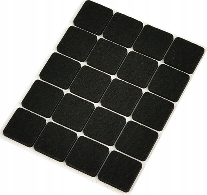 Изображение Geko Podkadki filcowe pod meble 20x20mm 20szt. (25/250)