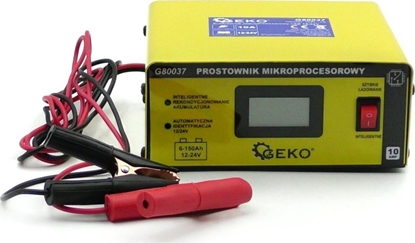Picture of Geko Prostownik mikroprocesorowy  LCD 12/24V (1/28) G80037