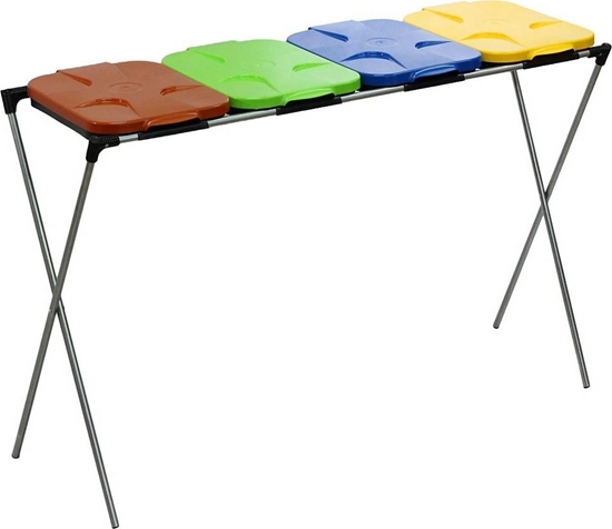 Picture of Geko STOJAK KOSZ NA 4 WORKI NA MIECI DO SEGREGACJI GEKO